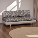 Canapea moderna pentru living fara brate,extensibila cu lada, Ramona