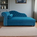 Canapea tip chesterfild cu 1 brat lateral, extensibila - FANCY