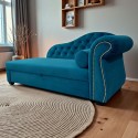 Canapea tip chesterfild cu 1 brat lateral, extensibila - FANCY