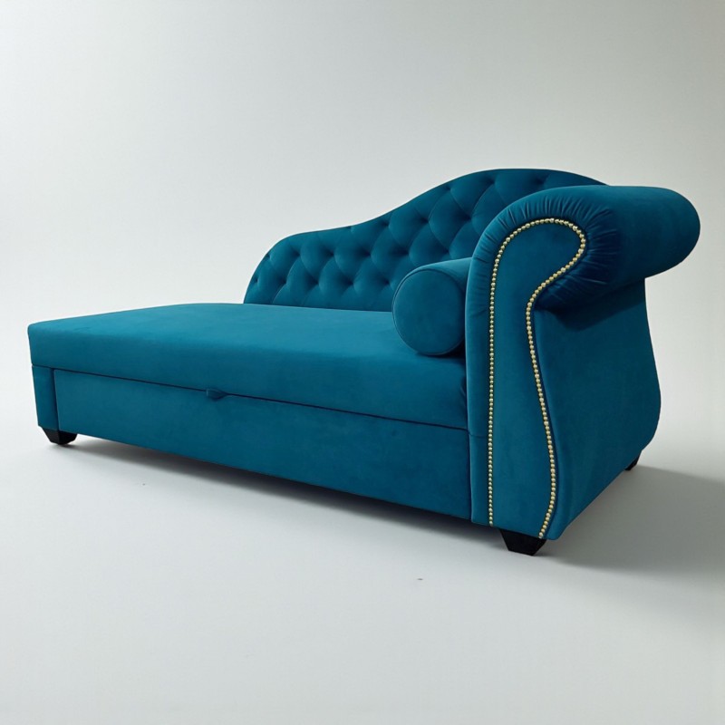 Canapea tip chesterfild cu 1 brat lateral, extensibila - FANCY