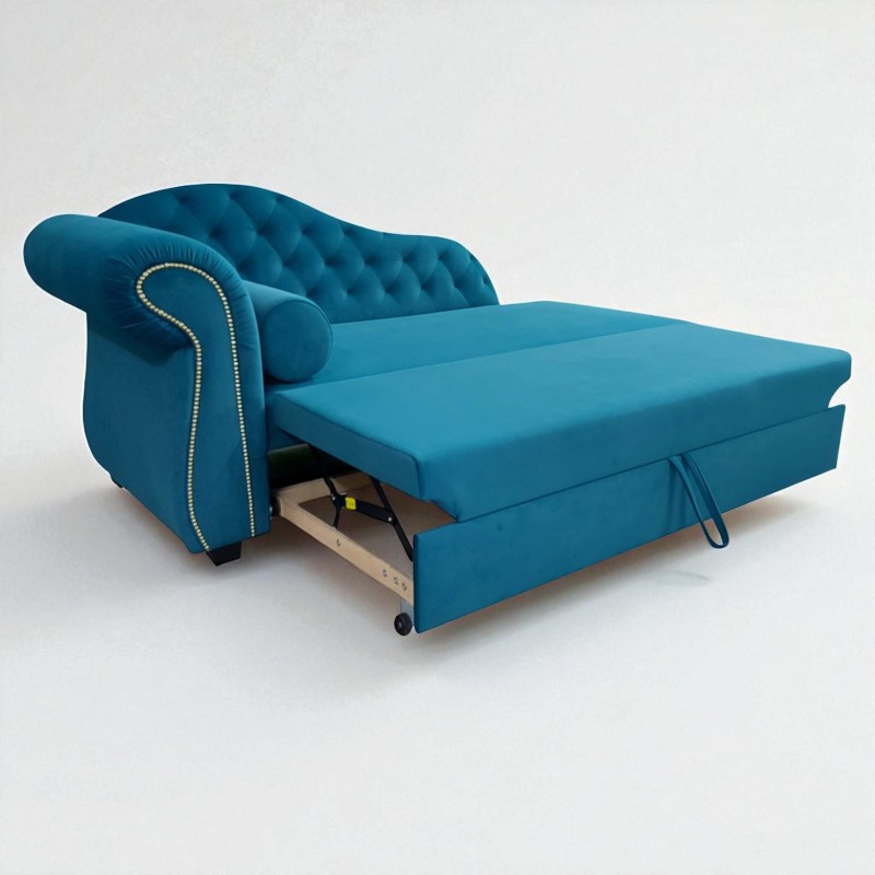 Canapea tip chesterfild cu 1 brat lateral, extensibila - FANCY