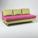 Canapea moderna pentru living fara brate,extensibila cu lada, Ramona