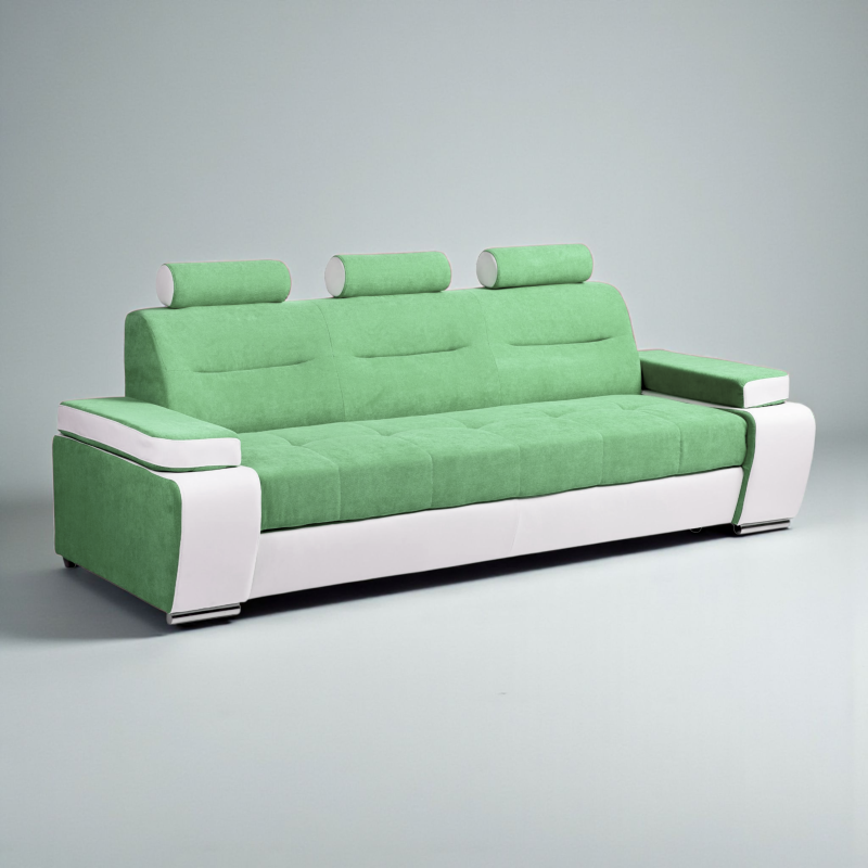 Canapea 3 locuri extensibila Melisa, cu design modern