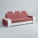 Canapea 3 locuri extensibila Melisa, cu design modern