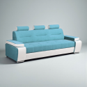 Canapea 3 locuri extensibila Melisa, cu design modern