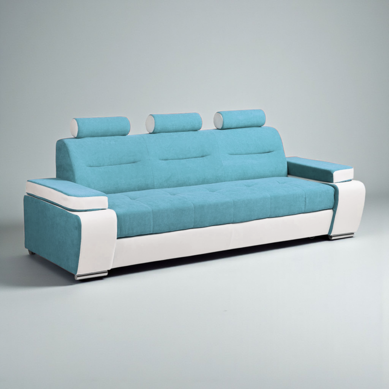 Canapea 3 locuri extensibila Melisa, cu design modern