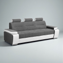 Canapea 3 locuri extensibila Melisa, cu design modern