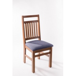 Scaun Pascal, lemn masiv, sezut tapitat, spatar inalt, pentru bucatarie, living, bar si restaurante