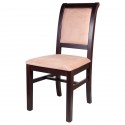 Scaun lemn tapitat King, pentru bucatarie, living, sufragerie, alb, scaun alb,fag, nuc si wenghe
