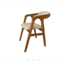 Scaun lemn tapitat Nicol, modernitate si confort - Sofastil.ro