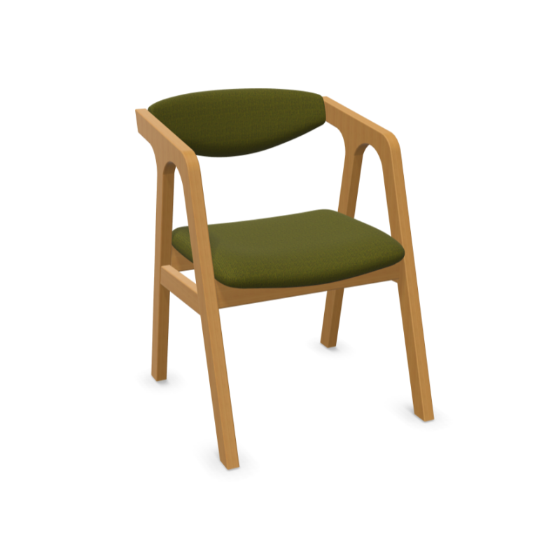 Scaun lemn tapitat Nicol, modernitate si confort - Sofastil.ro