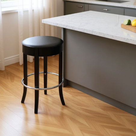 Scaun bar Backles, cu sezut tapitat