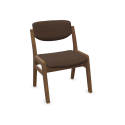 Scaun living si sufragerie tapitat Nikos, lemn masiv  - Sofastil.ro