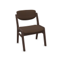 Scaun living si sufragerie tapitat Nikos, lemn masiv  - Sofastil.ro