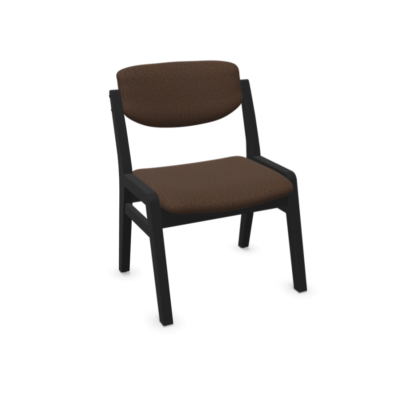 Scaun living si sufragerie tapitat Nikos, lemn masiv  - Sofastil.ro