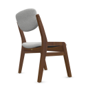 Scaun living si sufragerie tapitat Nikos, lemn masiv  - Sofastil.ro