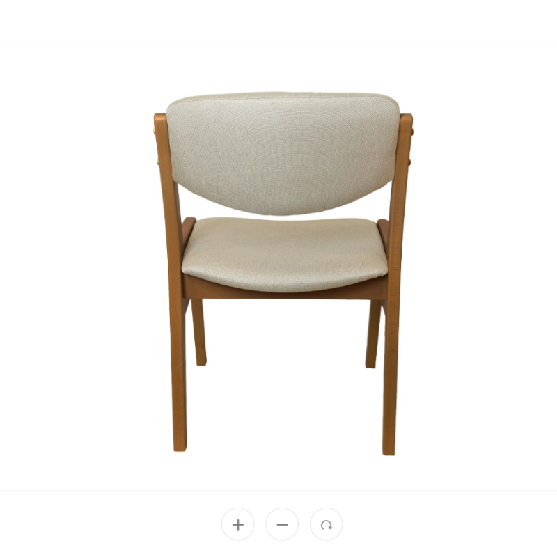 Scaun living si sufragerie tapitat Nikos, lemn masiv  - Sofastil.ro