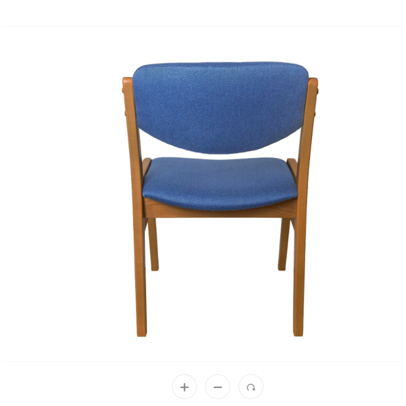 Scaun living si sufragerie tapitat Nikos, lemn masiv  - Sofastil.ro