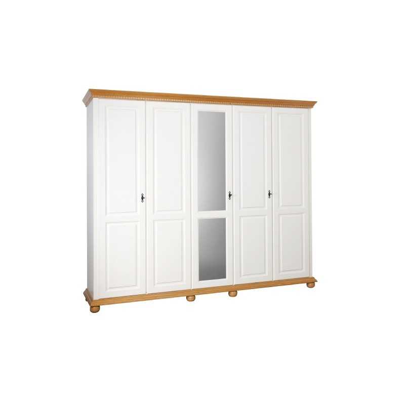 Set complet dormitor din lemn masiv BUCOV 2