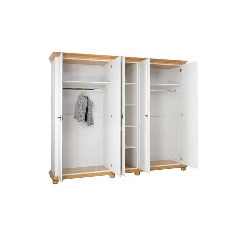 Set complet dormitor din lemn masiv BUCOV 2