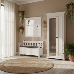 Set mobilier hol VERO 6 lemn masiv