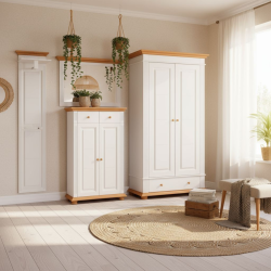 Set mobilier hol lemn masiv VERO 7