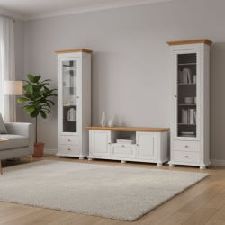 Setm mobilier living lemn masiv MARA 16