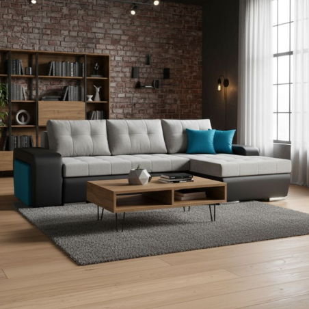 Coltar Living  Mara cu 2 Tabureti