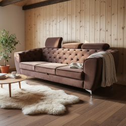 Canapea Luis, extensibila, cu tetiere