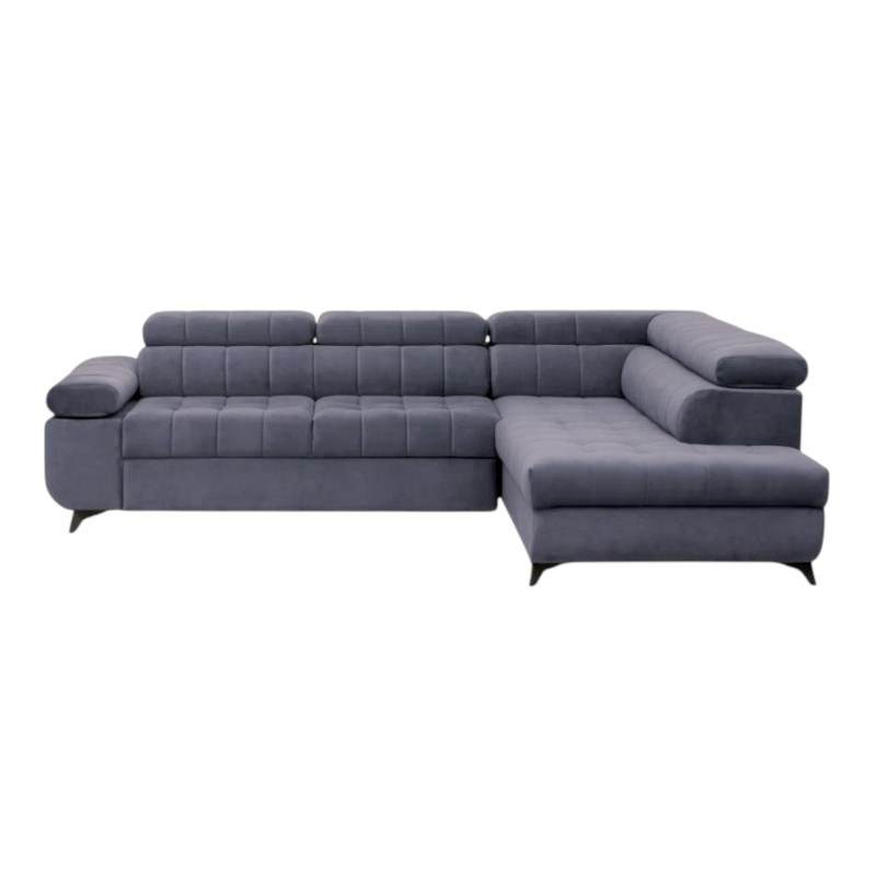 Coltar Extensibil elegant DAVID, coltar mare cu tetiere reglabile