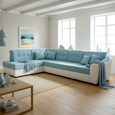 ANTONIO - Coltar living extensibil in L, personalizabil la comanda