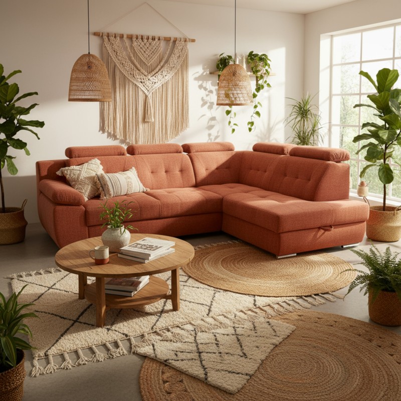 Coltar sufragerie, extensibil cu tetiere, LORD 2