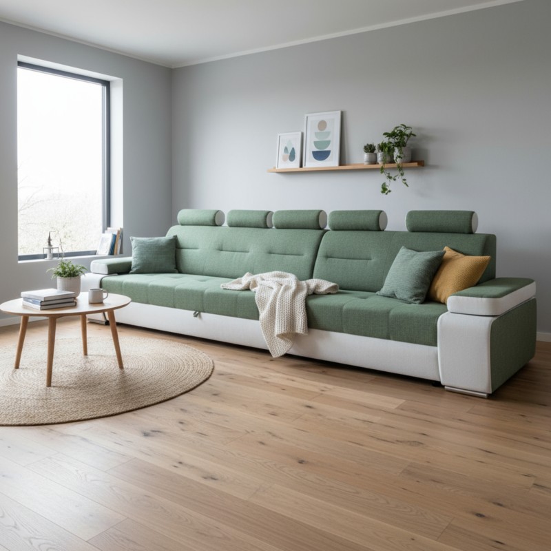 Canapea 5 locuri extensibila Melisa