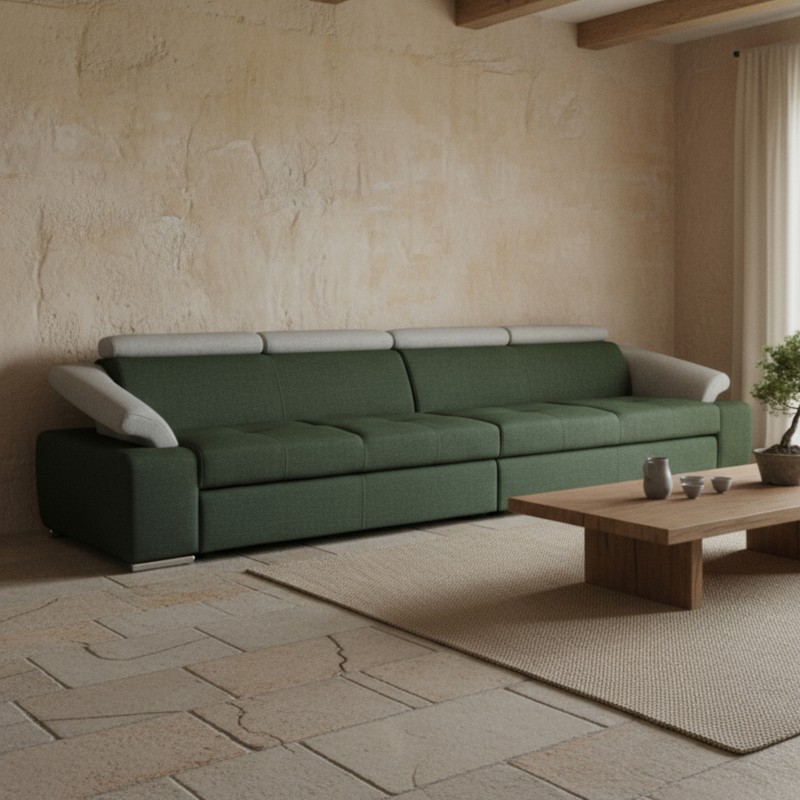 Canapea moderna 4 locuri extensibila, Toledo