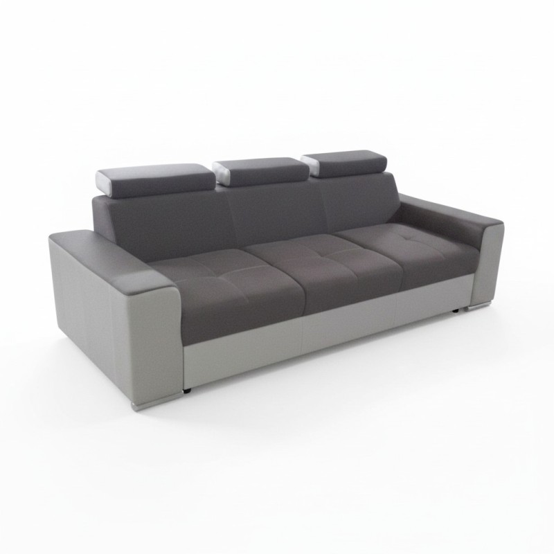 Canapea sufragerie Leone cu design modern de 3 locuri