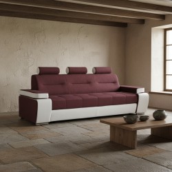 Canapea 3 locuri extensibila Melisa, cu design modern