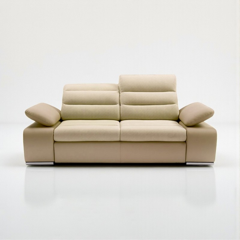 Canapea 2 locuri Venus cu design modern si tetiere reglabile