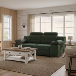 Canapea 2 locuri fixa LORD, personalizabila