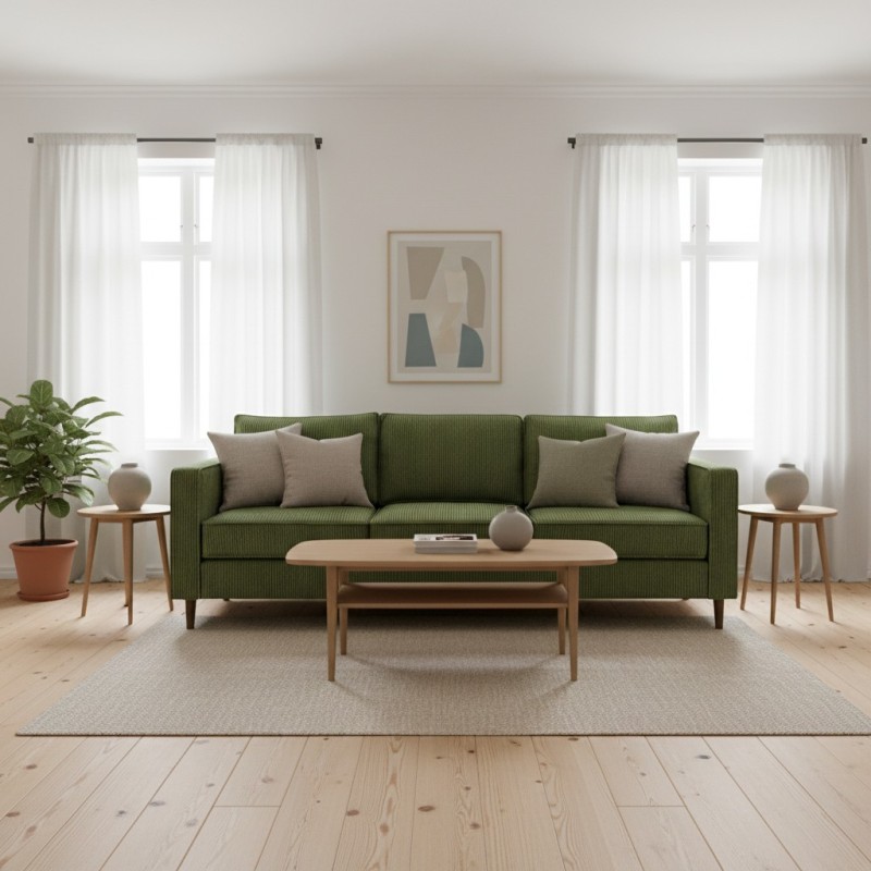 Canapea living cu 3 locuri extensibila LETO