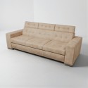 Canapea living extensibila 3 locuri Matrix cu tetiere, personalizabila la comanda