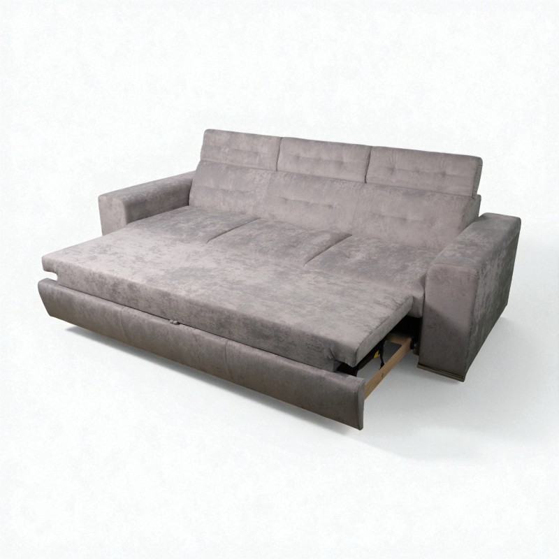 Canapea living extensibila 3 locuri Matrix cu tetiere, personalizabila la comanda