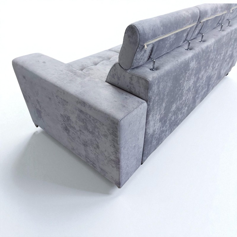 Canapea living extensibila 3 locuri Matrix cu tetiere, personalizabila la comanda