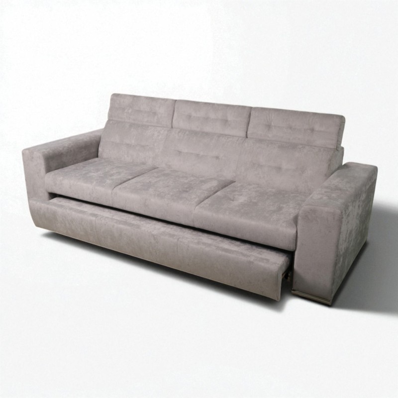 Canapea living extensibila 3 locuri Matrix cu tetiere, personalizabila la comanda