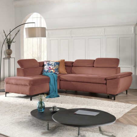 Coltar extensibil cu tetiere si picioare inalte Nicholas