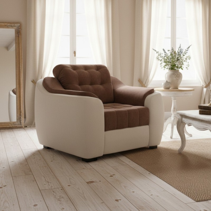 Fotoliu modern living Antonio, personalizabil la comanda