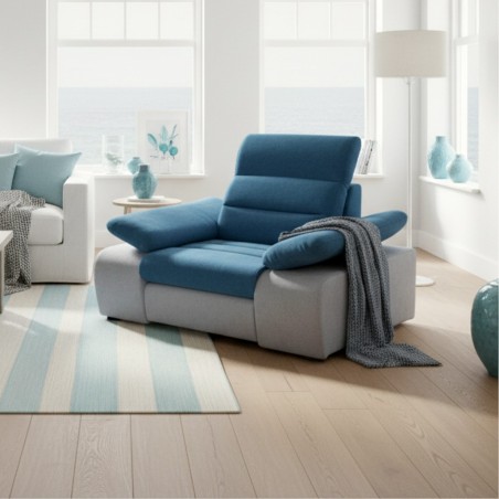 Fotoliu modern Venus cu tetiera reglabila, personalizabil