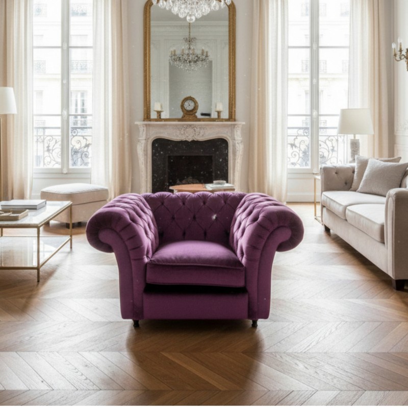 Fotoliu Chesterfild  - Sofastil.ro