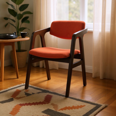 Scaun tapitat Nikolas cu brate