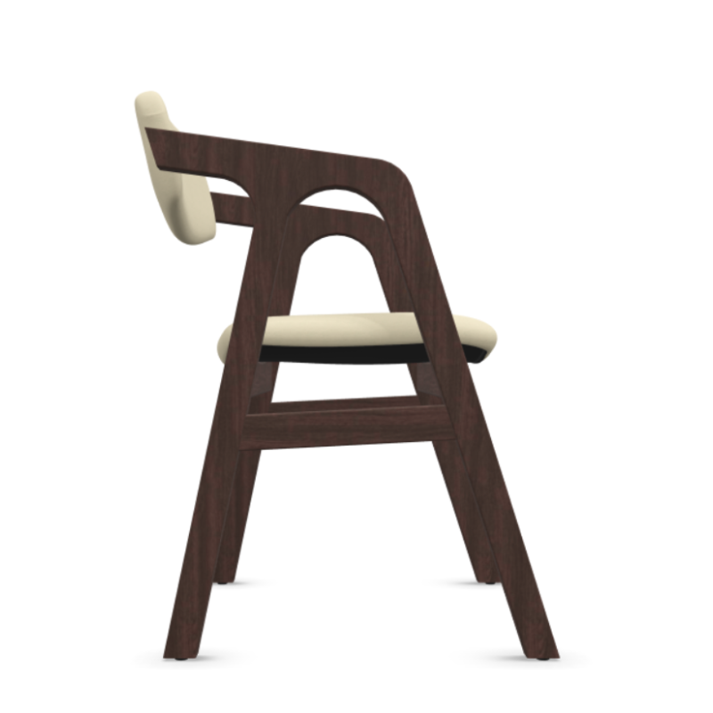 Scaun tapitat Nikolas cu brate