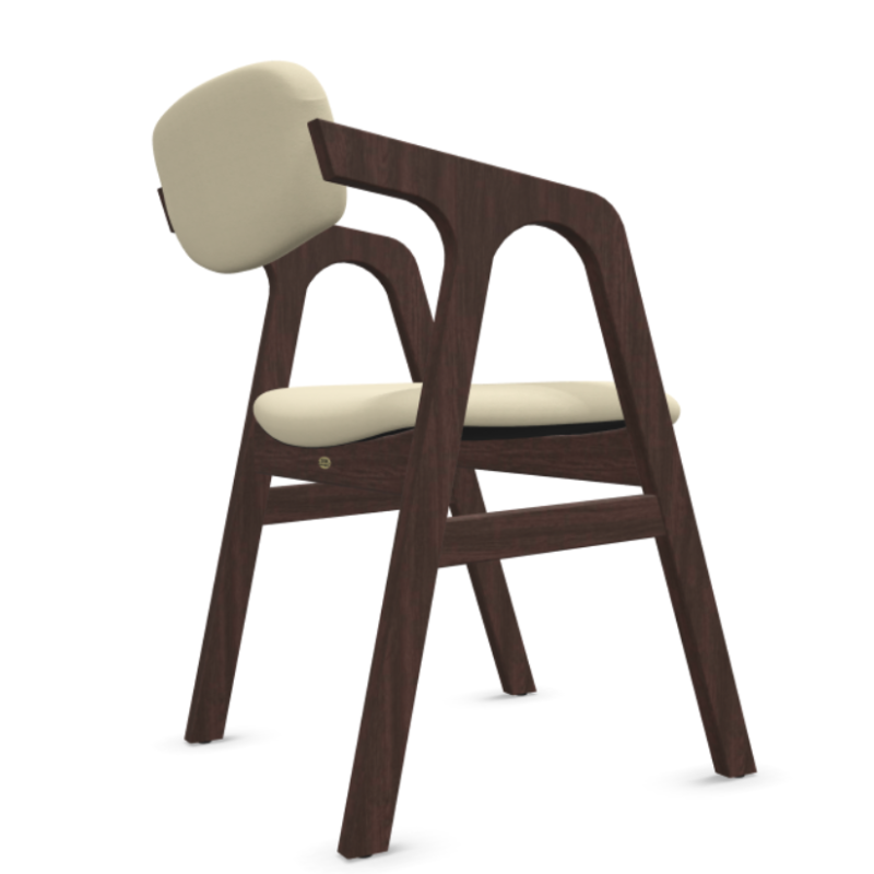 Scaun tapitat Nikolas cu brate